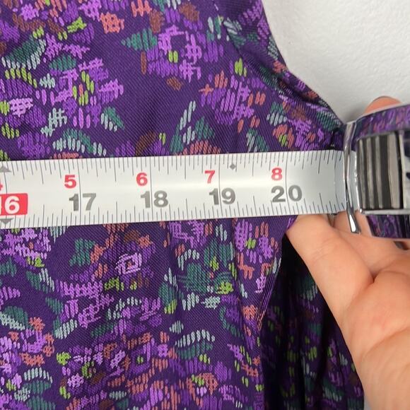 Vintage Pendleton women’s floral button front blouse size 12 - Picture 6 of 8